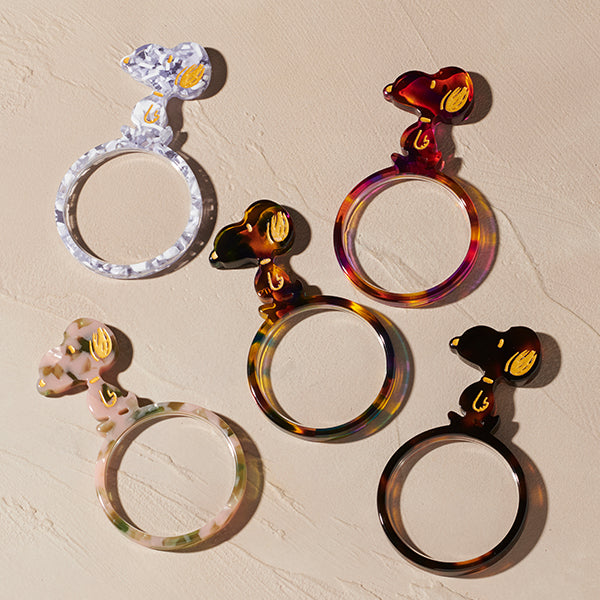 【おかいものSNOOPY限定】鯖江製 シルエットルーペ