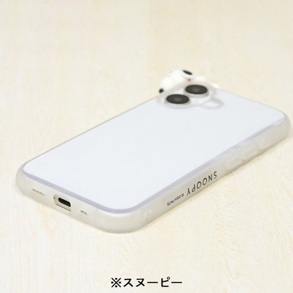スヌーピー フレーム IIIIfit Clear iPhone16 対応 ケース