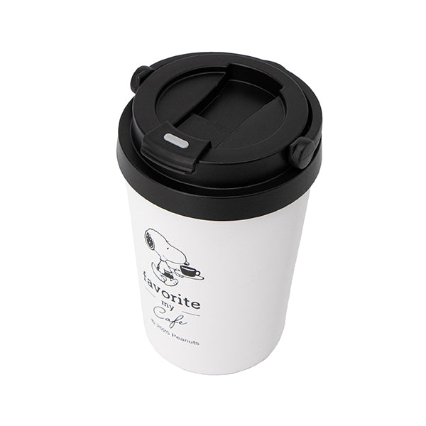 スヌーピー 持ち手付きカフェタンブラー 350mL (MY CAFE)
