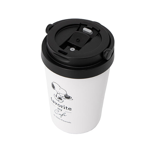 スヌーピー 持ち手付きカフェタンブラー 350mL (MY CAFE)