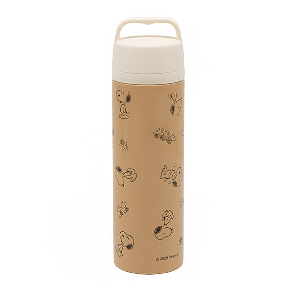 スヌーピー ステンレスボトル 500ml (ウッドストックとスヌーピー)