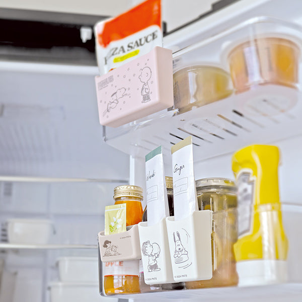 スヌーピー 冷蔵庫収納 小物収納セット