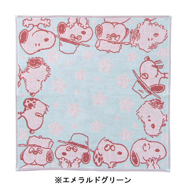 PEANUTS さくら 3重ガーゼハンカチ (きょうだい)