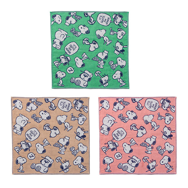PEANUTS 3重ガーゼハンカチ (シブリングス)