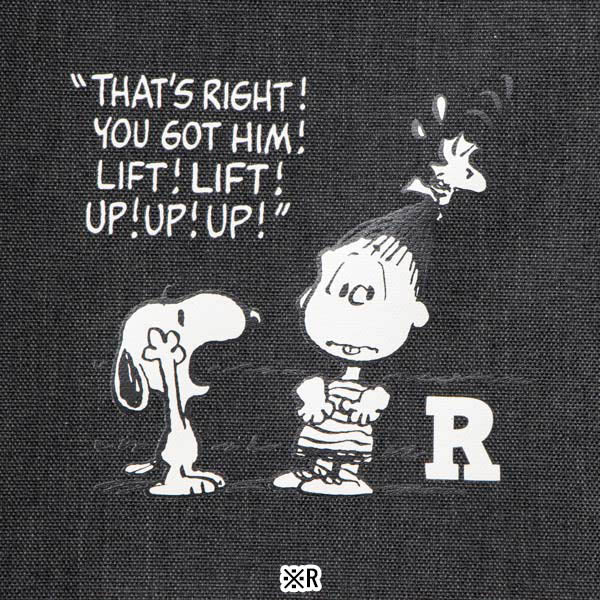 PEANUTS イニシャルトート