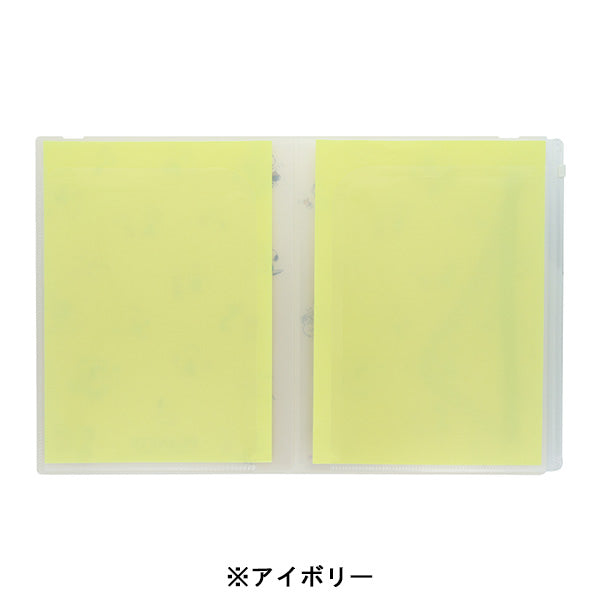 【AT11】スヌーピー ゴムバンド付クリアファイル5P+F (PEANUTS AMERICAN TASTE 11)