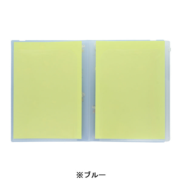 【AT11】スヌーピー ゴムバンド付クリアファイル5P+F (PEANUTS AMERICAN TASTE 11)