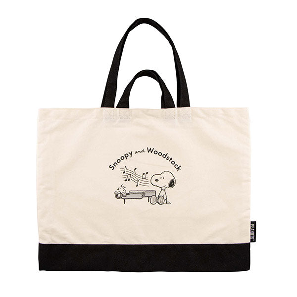 スヌーピー カレッジトートバッグ (ミュージック)