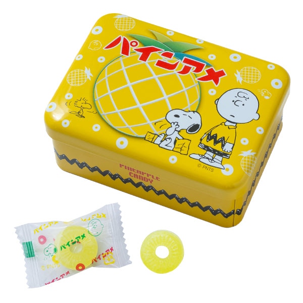 スヌーピー パインアメ缶