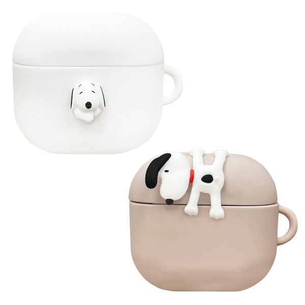 スヌーピー AirPods 4対応 シリコンケース