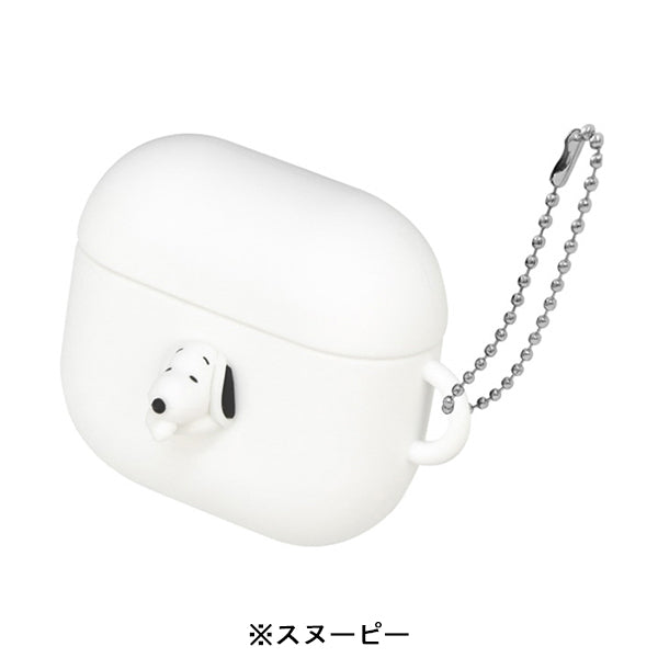 スヌーピー AirPods 4対応 シリコンケース