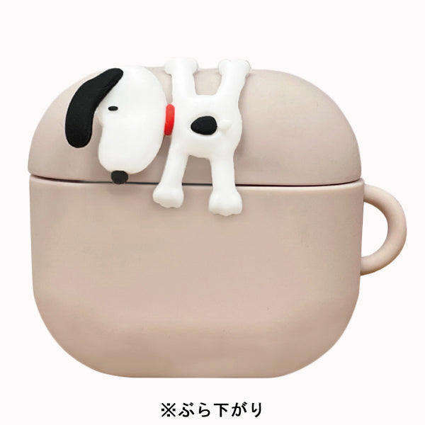 スヌーピー AirPods 4対応 シリコンケース