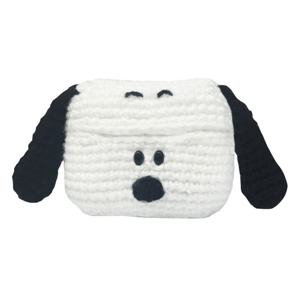 スヌーピー AirPods Pro(第2世代)/AirPods Pro 対応 ニッティングケース