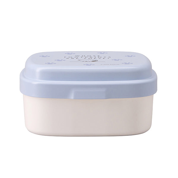 スヌーピー ワンタッチ2段ランチボックス (誰の足跡?)