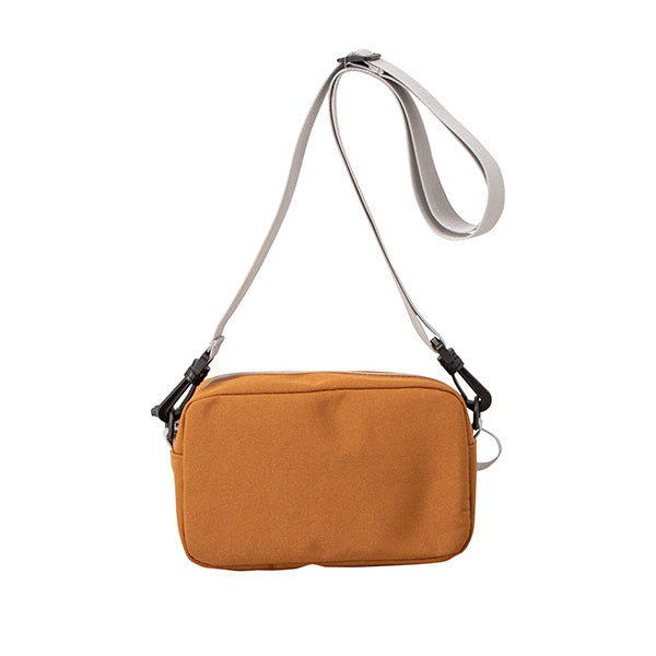 PEANUTS×OUTDOOR PRODUCTS ショルダーバッグ&コスメポーチ (茶)