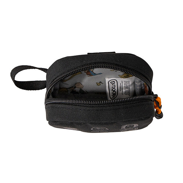 PEANUTS×OUTDOOR PRODUCTS ショルダーバッグ&コスメポーチ (黒)