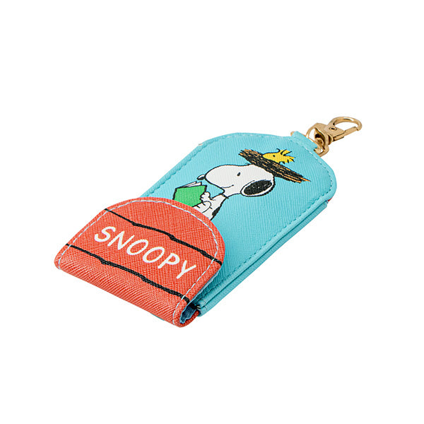 スヌーピー キッズキーケース (ブルー)