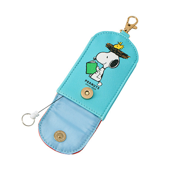 スヌーピー キッズキーケース (ブルー)