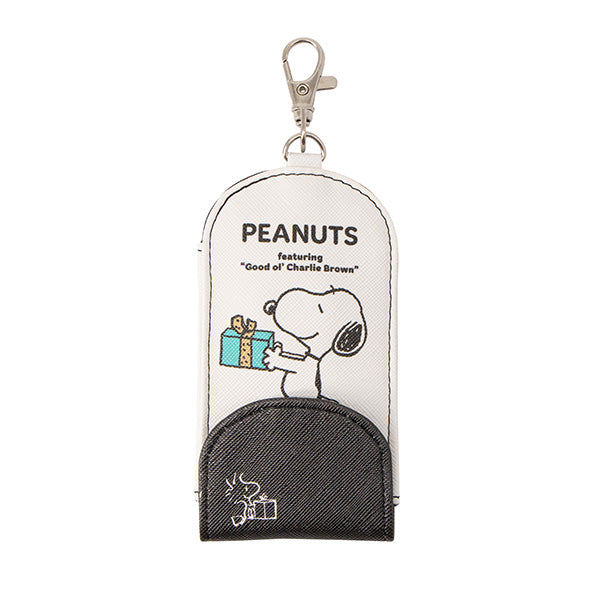 スヌーピー キッズキーケース (オフホワイト)