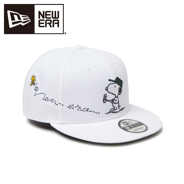 PEANUTS NEW ERA キャップ (ゴルフ 950/ホワイト)