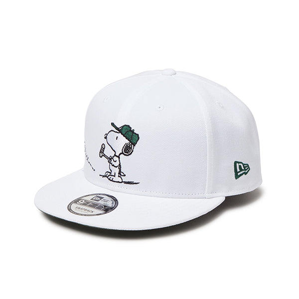 PEANUTS NEW ERA キャップ (ゴルフ 950/ホワイト)