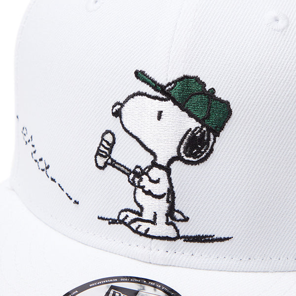 PEANUTS NEW ERA キャップ (ゴルフ 950/ホワイト)