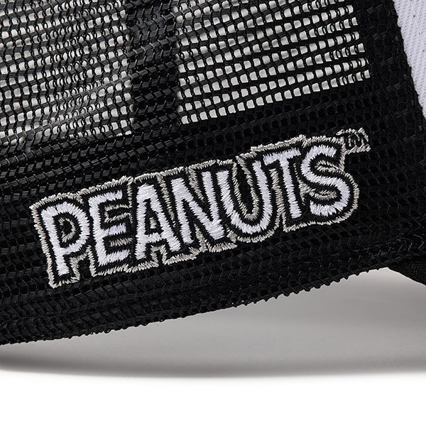 PEANUTS NEW ERA キャップ (ゴルフ 940AF ブラック/ホワイト)