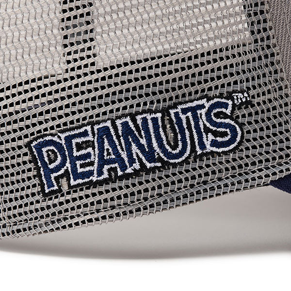 PEANUTS NEW ERA キャップ (ゴルフ 940AF グレー/ライトネイビー)