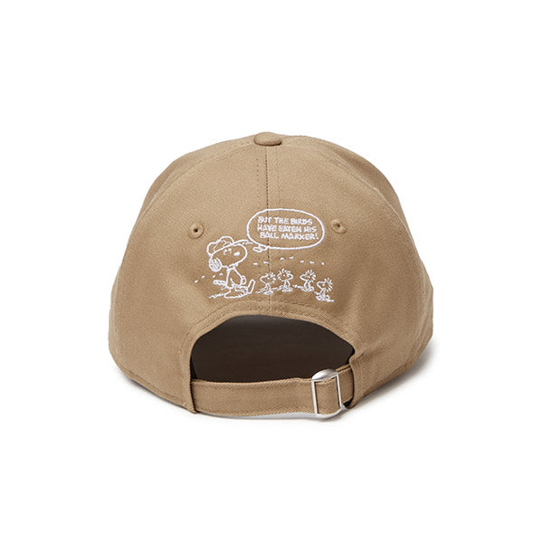 PEANUTS NEW ERA キャップ (ゴルフ 920CS/ブリティッシュカーキ)