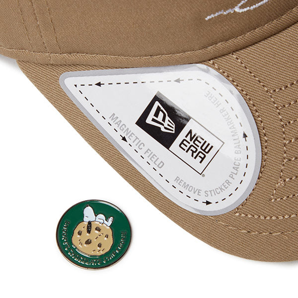 PEANUTS NEW ERA キャップ (ゴルフ 920CS/ブリティッシュカーキ)