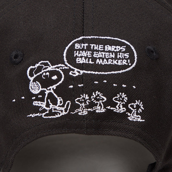 PEANUTS NEW ERA キャップ (ゴルフ 920CS/ブラック)