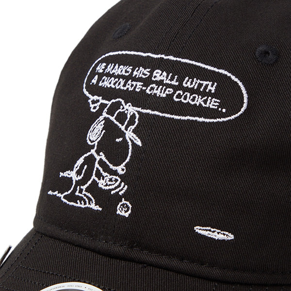 PEANUTS NEW ERA キャップ (ゴルフ 920CS/ブラック)