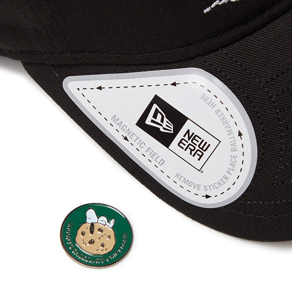 PEANUTS NEW ERA キャップ (ゴルフ 920CS/ブラック)