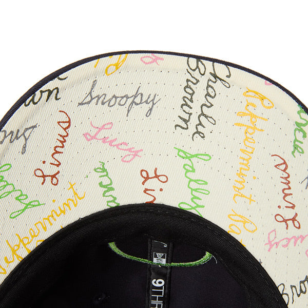 PEANUTS NEW ERA キャップ (ゴルフ 930/ネイビー)