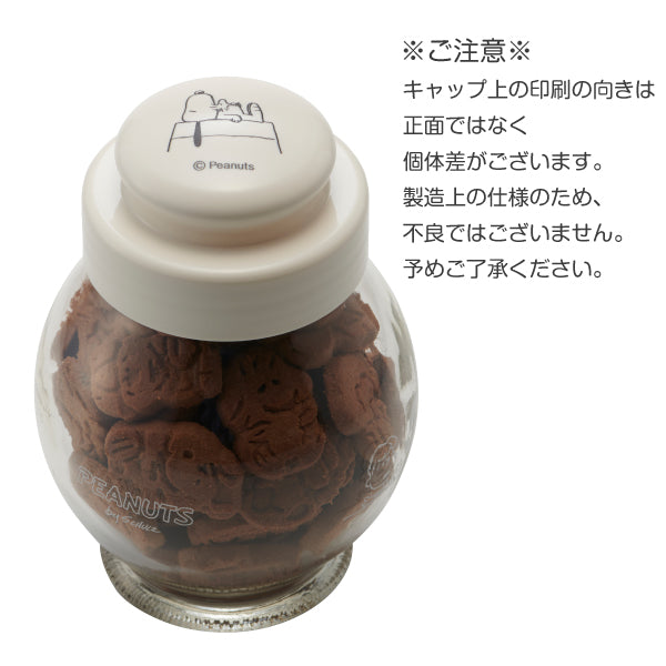 【おかいものSNOOPY限定】スヌーピーチョコチップクッキー (地球瓶入り)