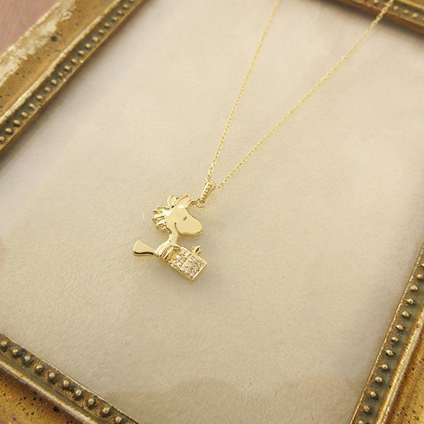 K18 ウッドストック ギフトボックスペンダント