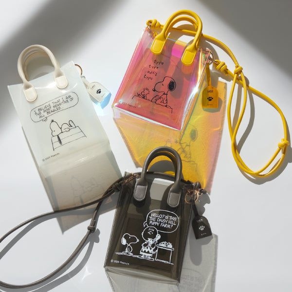 【おかいものSNOOPY限定】カラップ ミニボックスショルダー