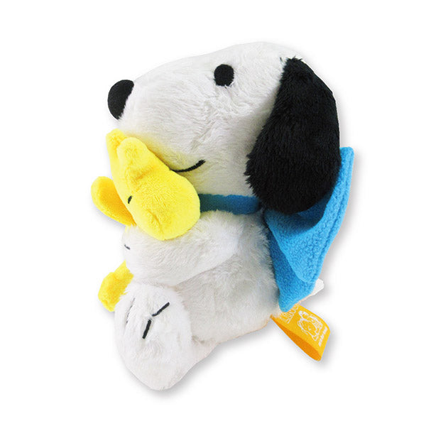 スヌーピー ぬいぐるみ 安心毛布バックリボン (SNOOPY and LINUS)