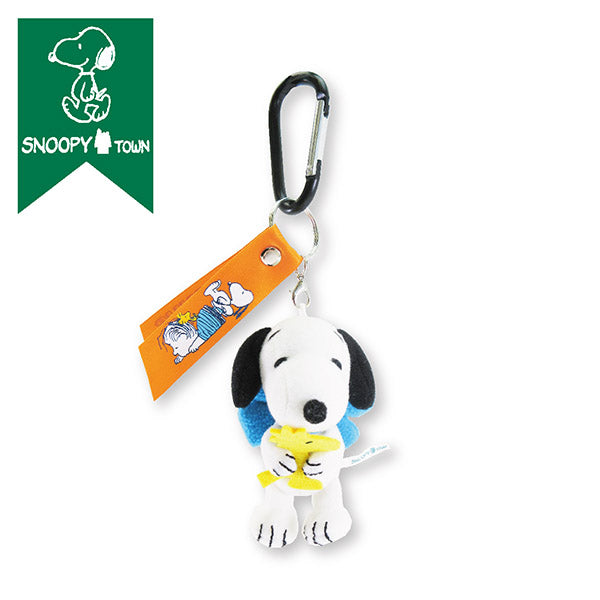 スヌーピー マスコット 安心毛布バックリボン (SNOOPY and LINUS)