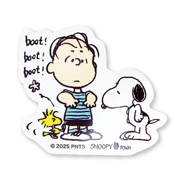 スヌーピー シークレットステッカー (SNOOPY and LINUS)