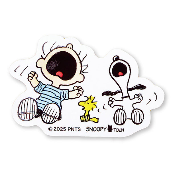 スヌーピー シークレットステッカー (SNOOPY and LINUS)