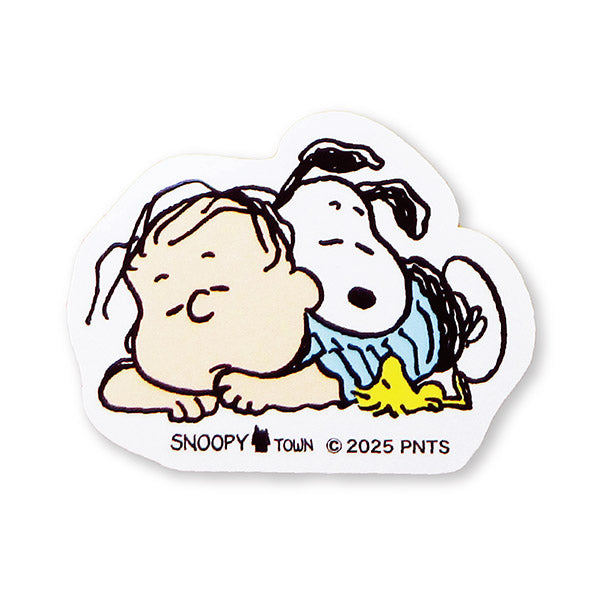 スヌーピー シークレットステッカー (SNOOPY and LINUS)