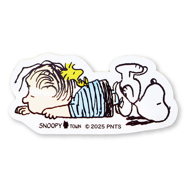 スヌーピー シークレットステッカー (SNOOPY and LINUS)