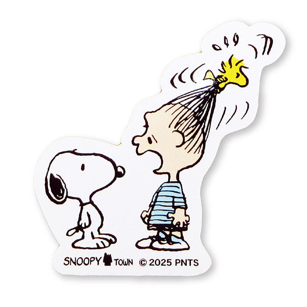 スヌーピー シークレットステッカー (SNOOPY and LINUS)