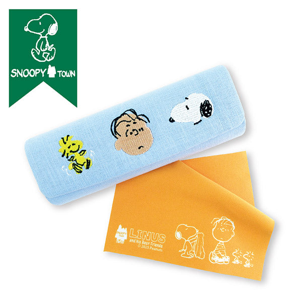 スヌーピー メガネケース&クロス (SNOOPY and LINUS)