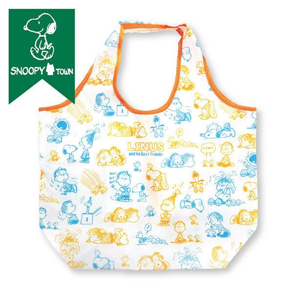 スヌーピー エコバッグM (SNOOPY and LINUS)