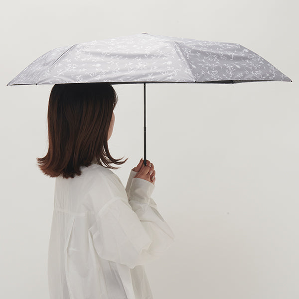 【おかいものSNOOPY限定】晴雨兼用折りたたみ傘 (オリエンタルフラワー)