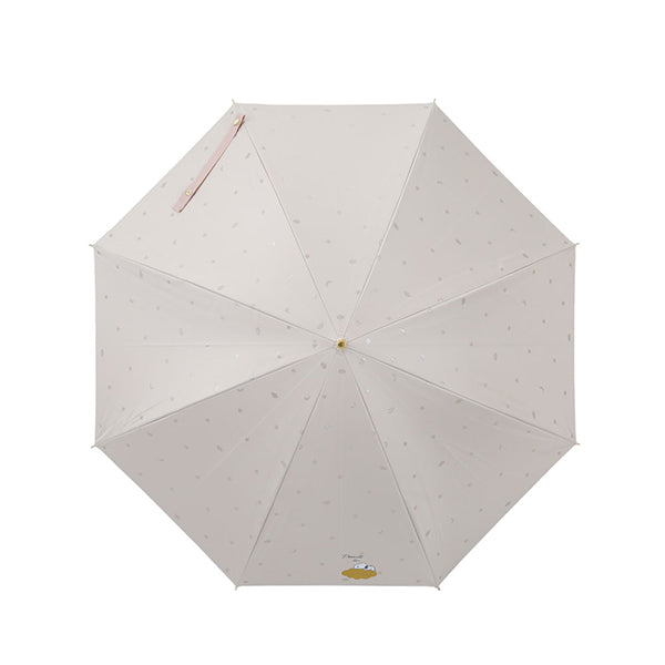 スヌーピー 晴雨兼用長傘 (雲/ベージュ)