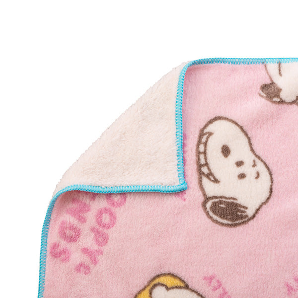 スヌーピー クイックドライ バスタオル (ピンク/SNOOPY&FRIENDS)