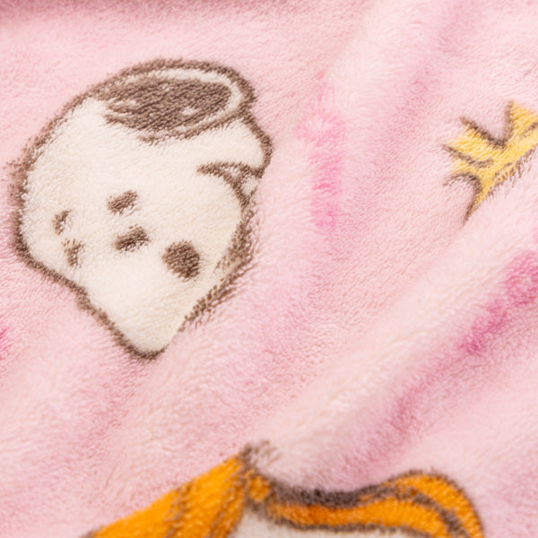 スヌーピー クイックドライ バスタオル (ピンク/SNOOPY&FRIENDS)